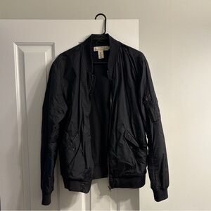 Stylish Black Bomber Jacket for Men